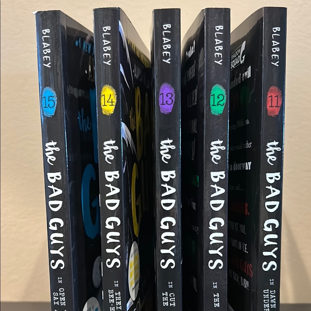 The Bad Guys Book Set by Blabey